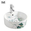 High quality customizable pattern counter top basin